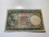 Kongo Belgijskie - 50 franków - 1955