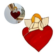 Witraż AMOREK handmade autorski witraż