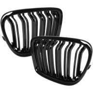 Grill nerki atrapa BMW X1 E84 09-15 czarny połysk