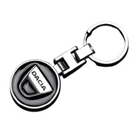BRELOK BRELOCZEK do kluczy zawieszka DACIA czarny