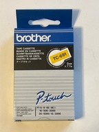 Oryginalna taśma do etykiet Brother TC-691