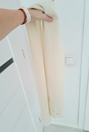 Kremowy szal szalik damski z wełną merino Willi