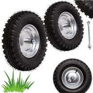 KOŁO KÓŁKO DO TACZKI TACZEK MOCNE Z DĘTKĄ POMPOWANE 4.00-8 400-8 400x8 8PR