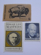 USA - zestaw - Mi. 1004, 1005, 1007 **