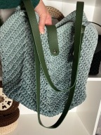 Ręcznie robiona na szydełku torebka damska,unikat, handmade