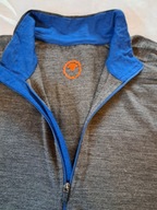 Isobaa zip neck bluza bluzka wełna merino L