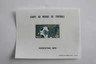Znaczek blok Monako WM Argentyna z 1978 r b.rzadki