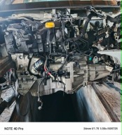 Silnik kompletny renault megane 4 1.5 dci k9kg656 112 tyś nowy rozrząd