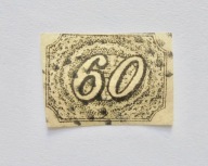 1844 Brazylia Mi.6 kasowany znaczek. Wartość 50,- Euro