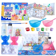 ZESTAW DO ROBIENIA GNIODKÓW LILO I STICH ŻELE OZDOBY FARBY FORMY