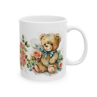 KUBEK NA PREZENT MIŚ BEAR DLA NIEJ DLA DZIEWCZYNY MAMY