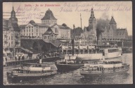 1915 Szczecin nabrzeże statki