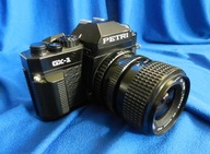 aparat lustrzanka PETRI GX-1 + PETRI 35-70 mm 1:3.5-4.8 MC MACRO super stan