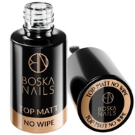 Boska Nails Top Matt No Wipe lakier hybrydowy do paznokci matowy