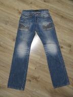 CIPO BAXX męskie jeansy logowane super fason 30/34
