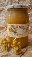 Miód wielokwiatowy 1,2 kg DUŻY SŁOIK 900ml - prawdziwy, polski z lata 2025r