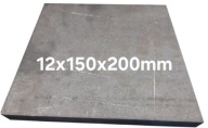 Blacha stalowa formatka z blachy 12mm 150x200mm
