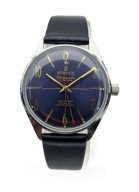 KLASYCZNY MĘSKI NARĘCZNY ZEGAREK ATLANTIC WORLDMASTER 21J LATA 70TE - IDEAŁ