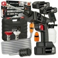 MYJKA CIŚNIENIOWA akumulatorowa 48V DO AUTA ,OGRODU i KOSTKI, ZESTAW POWER