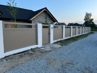 Brama furtka aluminiowa