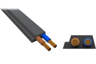 PŁASKI KABEL ifm AS-i CZARNY 2X 1,5mm2 OLEJOODPORNY PREWÓD ZASILAJĄCY BLACK