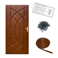 TAPICERKA DRZWIOWA PREMIUM - EKOSKÓRA SKAJ 80/90x200cm + ZESTAW MONTAŻOWY