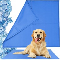 MATA CHŁODZĄCA DLA PSA DUŻA XXL 110x70cm żelowa legowisko PREMIUM GRUBA