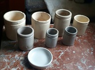 pojemniczki przedwojenne apteczne