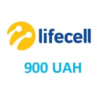 Doładowanie Lifecell Ukraina 900 hrywien