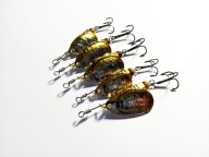 Błystka obrotowa Ubik Spectra-92 obrotówka na okonia i szczupaka 3/8g