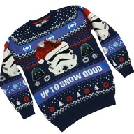 SWETEREK ŚWIĄTECZNY CHŁOPIĘCY STAR WARS R.122__TU