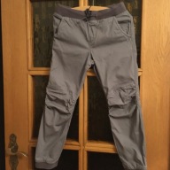 SPODNIE CHŁOP H&M 134 CM JOGGER SZARE COTTON