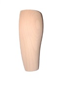 Stan: Nowy NOGA NÓŻKA NOGI MEBLOWA DREWNIANA BUK LUDWIK WYS 15 CM