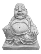 BUDDA FIGURA BETONOWA posąg siedzący Budda 4kg 20 cm ozdoba do ogrodu