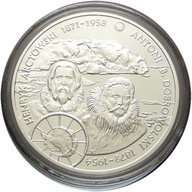 10 zł 2007 Arctowski i Dobrowolski stan L zakup w NBP + folder emisyjny