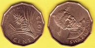 SWAZILAND 1 CENTS 1975 R.