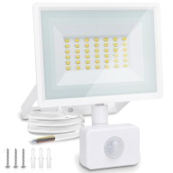 Naświetlacz LED SLIM 30W halogen 2510lm 4000K czujnik Aigostar