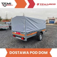 Przyczepa samochodowa przyczepka TEMARED ECO 2612 plandeka stelaż DOSTAWA