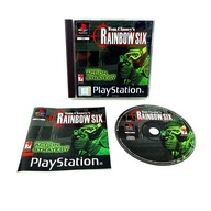TOM CLANCY'S RAINBOW SIX PS1 PSX PAL PREMIEROWE ANGIELSKIE WYDANIE ENG