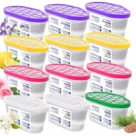 12x MIX POCHŁANIACZ WILGOCI OSUSZACZ NA WILGOĆ DO SUSZENIA DOMU AUTA GARAŻU