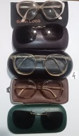 etui na okulary - zestaw oryginalnych, vintage