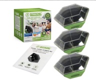 Ultradźwiękowy odstraszacz solarny ptaków isotronic 3 szt