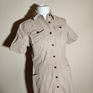 Sukienka damska, rozmiar 42,beż, 13x@