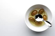 EGO BY SCHMELLING PORCELANA miska na oliwki z łyżką danish design