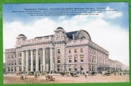 RATUSZE , ZAMKI, PAŁACE , WAROWNIE, NA POCZTÓWKACH do 1945r.