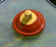 Stara mała ceramiczna POKRYWKA