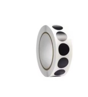 ZAKLEJKI NALEPKI NAKLEJKI TARCZĘ PRZESTRZELINY TARCZY 12mm czarne 1000szt