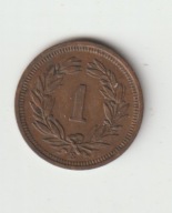Szwajcaria 1 Rappen 1929 piekny stan