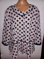 Koszula Monika 46 48 t-shirt bluzka viscoza jak nowa