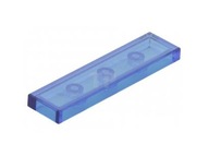 LEGO - Tile 1x4 - Trans Dark Blue - 2431 - 20szt